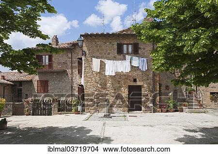"Houses in Monticchiello, Province of Siena, Tuscany, Italy, Europe" View Large Photo Image Picture - "Houses in Monticchiello, Province of Siena, Tuscany, Italy, Europe". Fotosearch