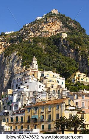 "Houses of Amalfi, Campania, Italy, Europe" View Large Photo Image Stock Image - "Houses of Amalfi, Campania, Italy, Europe". Fotosearch