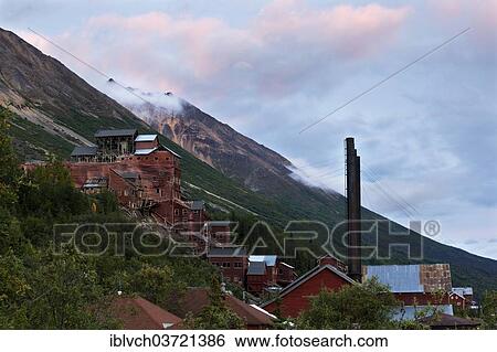 "Houses of the abandoned Kennicott copper mines, Wrangell-St. Elias National Park, Kennicott, Kennicott, Alaska, United States, North America" View Large Photo Image Stock Photograph - "Houses of the abandoned Kennicott copper mines, Wrangell-St. Elias National Park, Kennicott, Kennicott, Alaska, United States, North America". Fotosearch