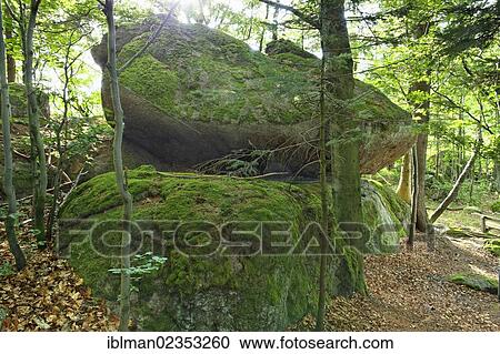 Stock Image - "Huellstein, near Inneroedt, Sarleinsbach, Upper Austria, Austria, Europe". Fotosearch