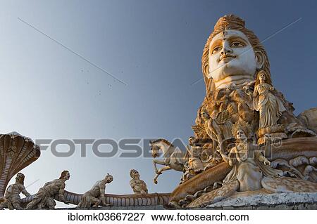 "Huge sculpture of Shiva, Rameswaram, Pamban Island, Tamil Nadu, India, Asia" View Large Photo Image Stock Photo - "Huge sculpture of Shiva, Rameswaram, Pamban Island, Tamil Nadu, India, Asia". Fotosearch