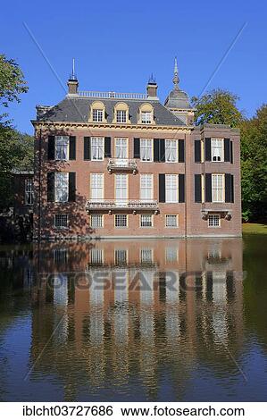 Stock Photograph - "Huis Zypendaal or Huis Zijpendaal manor, Arnhem, Gelderland, The Netherlands, Europe". Fotosearch