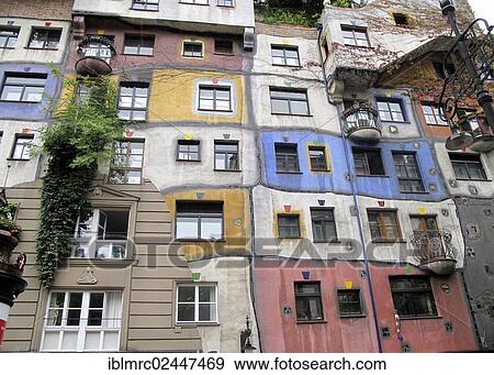 "Hundertwasser House, Vienna, Austria, Europe" View Large Photo Image Stock Photo - "Hundertwasser House, Vienna, Austria, Europe". Fotosearch