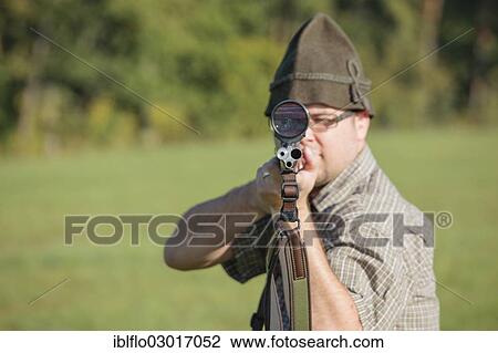 "Hunter during target practice, Offheim, Limburg an der Lahn, Hesse, Germany, Europe" View Large Photo Image Stock Image - "Hunter during target practice, Offheim, Limburg an der Lahn, Hesse, Germany, Europe". Fotosearch