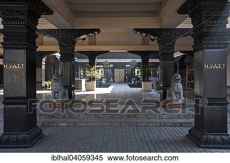 "Hyatt Hotel, entrance hall, Kathmandu, Nepal, Asia" View Large Photo Image Stock Photography - "Hyatt Hotel, entrance hall, Kathmandu, Nepal, Asia". Fotosearch