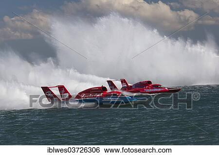 "Hydroplanes racing on the Detroit River, Gold Cup hydroplane races, Detroit, Michigan, United States, North America" View Large Photo Image Stock Photograph - "Hydroplanes racing on the Detroit River, Gold Cup hydroplane races, Detroit, Michigan, United States, North America". Fotosearch
