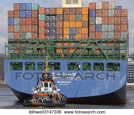 "Hyundai Ambition, a container ship from the Hyundai shipyards, Hamburg, Hamburg, Hamburg, Germany, Europe" View Large Photo Image Stock Photograph - "Hyundai Ambition, a container ship from the Hyundai shipyards, Hamburg, Hamburg, Hamburg, Germany, Europe". Fotosearch