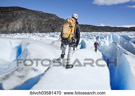 "Ice climbers on Grey Glacier, rope team, Torres del Paine National Park, Chile, South America" View Large Photo Image Stock Image - "Ice climbers on Grey Glacier, rope team, Torres del Paine National Park, Chile, South America". Fotosearch