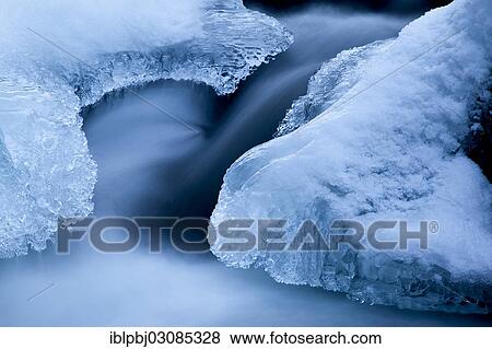 "Ice formations in a mountain stream in winter, Tyrol, Austria, Europe" View Large Photo Image Stock Photo - "Ice formations in a mountain stream in winter, Tyrol, Austria, Europe". Fotosearch