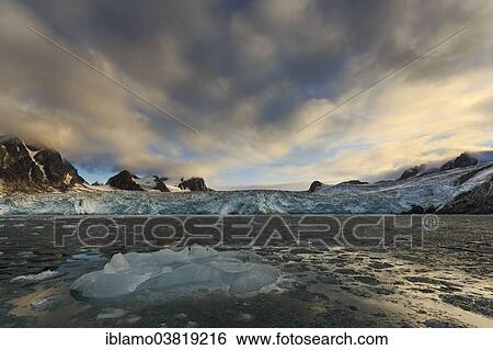 "Iceberg in front of glacier, Vasa-Stortinden, Svalbard, Spitsbergen, Norway, Europe" View Large Photo Image Stock Photograph - "Iceberg in front of glacier, Vasa-Stortinden, Svalbard, Spitsbergen, Norway, Europe". Fotosearch