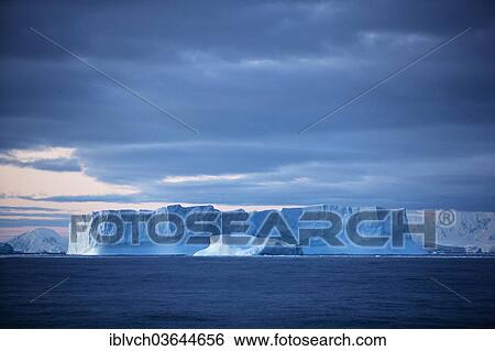 Stock Photograph - "Icebergs, Antarctic Peninsula, Antarctica". Fotosearch