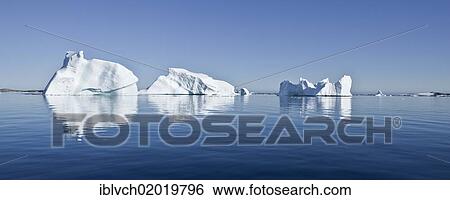 "Icebergs, Antarctic Region, Antarctica" View Large Photo Image Stock Photograph - "Icebergs, Antarctic Region, Antarctica". Fotosearch