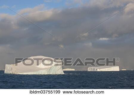 "Icebergs floating in the South Atlantic Ocean, Weddell Sea, Antarctic Peninsula, Antarctica" View Large Photo Image Stock Photo - "Icebergs floating in the South Atlantic Ocean, Weddell Sea, Antarctic Peninsula, Antarctica". Fotosearch
