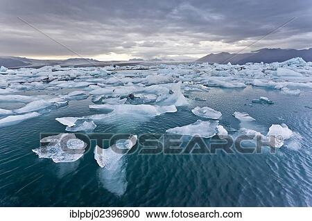 "Icebergs near Joekulsarlon, evening mood, South Iceland, Iceland, Europe" View Large Photo Image Stock Image - "Icebergs near Joekulsarlon, evening mood, South Iceland, Iceland, Europe". Fotosearch