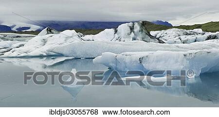 "Icebergs on the Jokulsarlon, glacial river lagoon, Jokulsarlon, Hofn, Iceland, Europe" View Large Photo Image Stock Photo - "Icebergs on the Jokulsarlon, glacial river lagoon, Jokulsarlon, Hofn, Iceland, Europe". Fotosearch