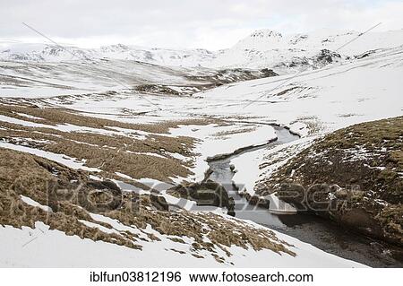 "Icelandic landscape after a brief snowfall, near Vik, Suourland or Southern Region, Iceland, Europe" View Large Photo Image Stock Photograph - "Icelandic landscape after a brief snowfall, near Vik, Suourland or Southern Region, Iceland, Europe". Fotosearch