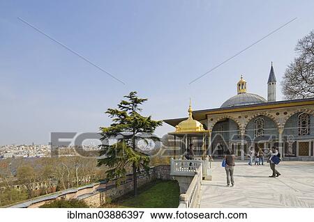 "Iftariye Baldachin, Baghdad Pavilion, Topkapi Palace, Topkapi Sarayi, Istanbul, European side, Turkey, Asia" View Large Photo Image Stock Photo - "Iftariye Baldachin, Baghdad Pavilion, Topkapi Palace, Topkapi Sarayi, Istanbul, European side, Turkey, Asia". Fotosearch