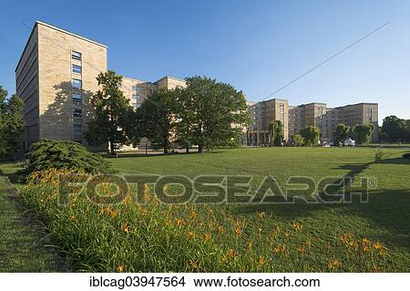 Ig House On The Campus Westend Poelzig Building North Side