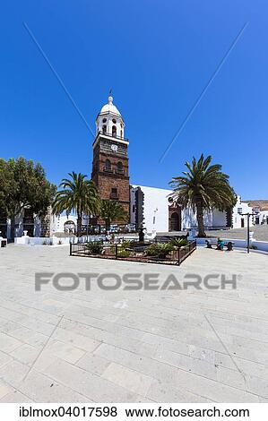 "Iglesia de Nuestra Senora de Guadalupe, Plaza de la Constitucion, Teguise, Lanzarote, Canary Islands, Spain, Europe" View Large Photo Image Stock Photo - "Iglesia de Nuestra Senora de Guadalupe, Plaza de la Constitucion, Teguise, Lanzarote, Canary Islands, Spain, Europe". Fotosearch