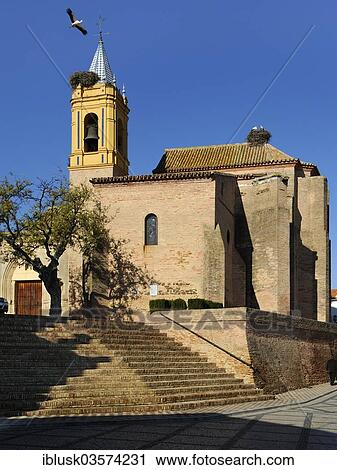 "Iglesia de San Jorge church, Palos de la Frontera, Huelva province, Andalusia, Spain, Europe" View Large Photo Image Stock Image - "Iglesia de San Jorge church, Palos de la Frontera, Huelva province, Andalusia, Spain, Europe". Fotosearch