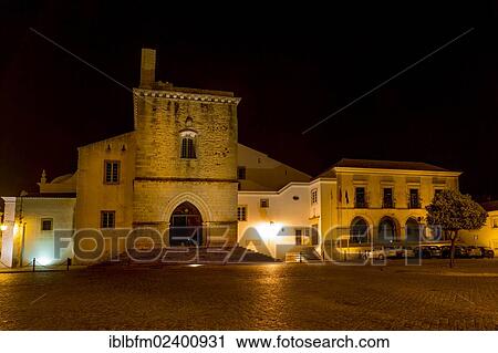 "Igreja da Se cathedral at night, Old Town, Faro, Algarve, Portugal, Europe" View Large Photo Image Stock Image - "Igreja da Se cathedral at night, Old Town, Faro, Algarve, Portugal, Europe". Fotosearch