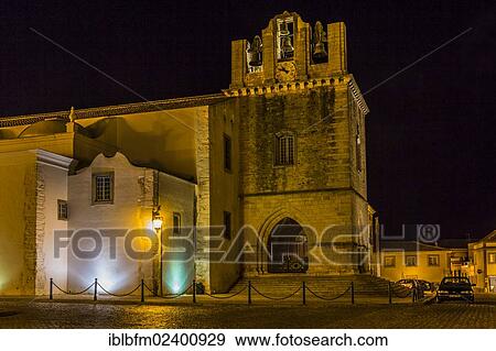 "Igreja da Se cathedral at night, Old Town, Faro, Algarve, Portugal, Europe" View Large Photo Image Stock Photo - "Igreja da Se cathedral at night, Old Town, Faro, Algarve, Portugal, Europe". Fotosearch