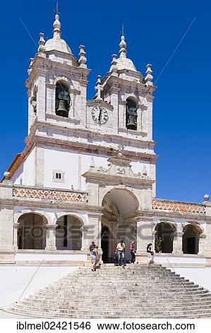 Igreja de Nossa Senhora da Nazare, Church of Nossa Senhora da Nazare, Largo Nossa Senhora da Nazare, Sitio, Nazare, Oeste, Leiria District, Portugal, Europe View Large Photo Image Stock Photograph - Igreja de Nossa Senhora da Nazare, Church of Nossa Senhora da Nazare, Largo Nossa Senhora da Nazare, Sitio, Nazare, Oeste, Leiria District, Portugal, Europe. Fotosearch