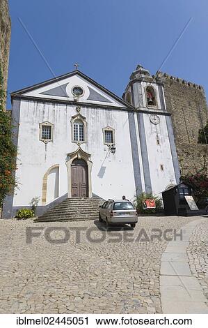 "Igreja de Sao Tiago, Sai Tiago Church, from Rua Direita, Castelo de Obidos, Obidos Castle, Obidos, Leiria District, Pinhal Litoral, Portugal, Europe" View Large Photo Image Stock Image - "Igreja de Sao Tiago, Sai Tiago Church, from Rua Direita, Castelo de Obidos, Obidos Castle, Obidos, Leiria District, Pinhal Litoral, Portugal, Europe". Fotosearch
