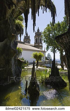 Igreja do Bom Jesus fom grotto, Santuario do Bom Jesus do Monte, Good Jesus of the Mount sanctuary, Tenoes, Braga, Cavado, Norte, Portugal, Europe View Large Photo Image Stock Photography - Igreja do Bom Jesus fom grotto, Santuario do Bom Jesus do Monte, Good Jesus of the Mount sanctuary, Tenoes, Braga, Cavado, Norte, Portugal, Europe. Fotosearch