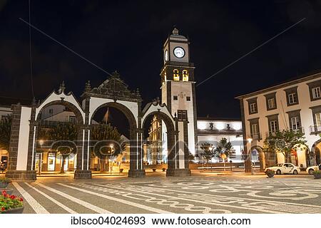 "Igreja Igreja Matriz de Sao Sebastiao, Ponta Delgada, Sao Miguel, Azores, Portugal, Europe" View Large Photo Image Stock Image - "Igreja Igreja Matriz de Sao Sebastiao, Ponta Delgada, Sao Miguel, Azores, Portugal, Europe". Fotosearch