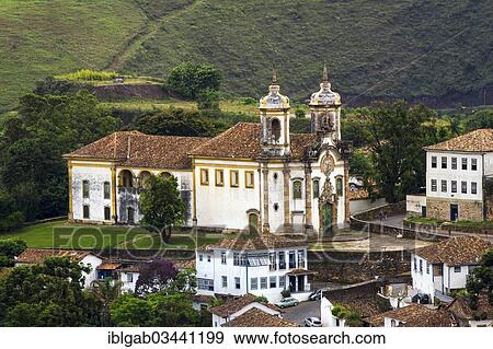 "Igreja Sao Francisco de Assis Church in the historic centre of Ouro Preto, a UNESCO World Heritage Site, Ouro Preto, Minas Gerais, Brazil, South America" View Large Photo Image Stock Photo - "Igreja Sao Francisco de Assis Church in the historic centre of Ouro Preto, a UNESCO World Heritage Site, Ouro Preto, Minas Gerais, Brazil, South America". Fotosearch