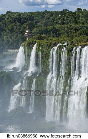 Stock Photo - "Iguazu Falls, Iguazu National Park, UNESCO World Heritage Site, Argentina, South America". Fotosearch