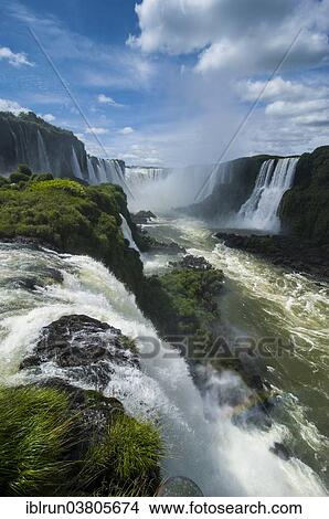 "Iguazu Falls, UNESCO World Heritage Site, Parana, Brazil, South America" View Large Photo Image Picture - "Iguazu Falls, UNESCO World Heritage Site, Parana, Brazil, South America". Fotosearch