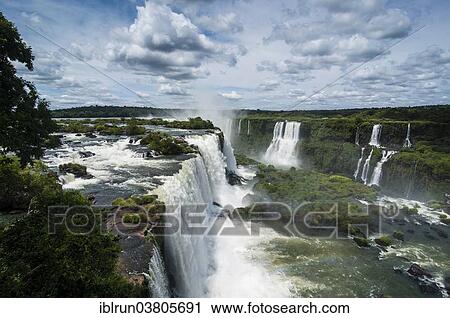 "Iguazu Falls, UNESCO World Heritage Site, Parana, Brazil, South America" View Large Photo Image Stock Image - "Iguazu Falls, UNESCO World Heritage Site, Parana, Brazil, South America". Fotosearch