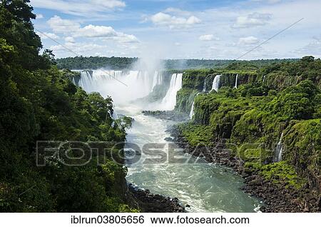 "Iguazu Falls, UNESCO World Heritage Site, Parana, Brazil, South America" View Large Photo Image Stock Photograph - "Iguazu Falls, UNESCO World Heritage Site, Parana, Brazil, South America". Fotosearch