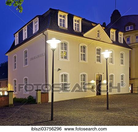 "Ikonen-Museum Recklinghausen, Icon Museum, at dusk, historic center, Recklinghausen, North Rhine-Westphalia, Germany, Europe" View Large Photo Image Stock Photograph - "Ikonen-Museum Recklinghausen, Icon Museum, at dusk, historic center, Recklinghausen, North Rhine-Westphalia, Germany, Europe". Fotosearch