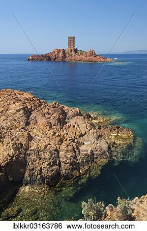 "Ile d'Or island, Le Dramont, French Riviera, Var, Provence-Alpes-Cote d? ÇÖAzur, France, Europe" View Large Photo Image Stock Photograph - "Ile d'Or island, Le Dramont, French Riviera, Var, Provence-Alpes-Cote d? ÇÖAzur, France, Europe". Fotosearch