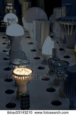 Illuminated LED lamp View Large Photo Image Stock Image - Illuminated LED lamp. Fotosearch