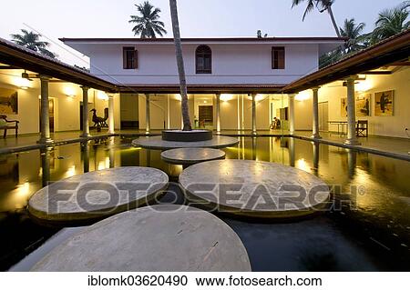 "Illuminated lobby, Purity Hotel, Malabar Escapes, Vembanad lake, Kerala, India, Asia" View Large Photo Image Stock Image - "Illuminated lobby, Purity Hotel, Malabar Escapes, Vembanad lake, Kerala, India, Asia". Fotosearch