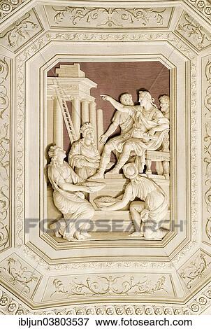 "Illusionistic ceiling frescoes in the Galleria degli Arazzi, Vatican Museums, Vatican, Rome, Lazio, Italy, Europe" View Large Photo Image Stock Photo - "Illusionistic ceiling frescoes in the Galleria degli Arazzi, Vatican Museums, Vatican, Rome, Lazio, Italy, Europe". Fotosearch
