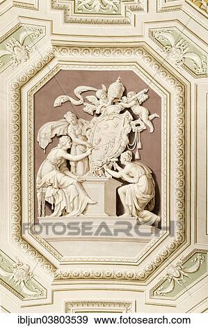 "Illusionistic ceiling frescoes in the Galleria degli Arazzi, Vatican Museums, Vatican, Rome, Lazio, Italy, Europe" View Large Photo Image Stock Photo - "Illusionistic ceiling frescoes in the Galleria degli Arazzi, Vatican Museums, Vatican, Rome, Lazio, Italy, Europe". Fotosearch