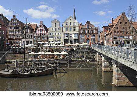 "Ilmenau River in front of houses in the historic centre of Lueneburg, Luneburg, Lower Saxony, Germany, Europe" View Large Photo Image Stock Image - "Ilmenau River in front of houses in the historic centre of Lueneburg, Luneburg, Lower Saxony, Germany, Europe". Fotosearch