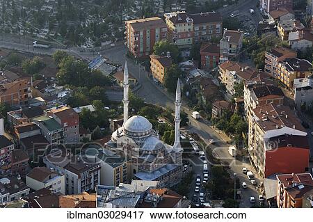 "Imami Azam Sefa Mosque, view from Istanbul Sapphire, Levent, Besiktas, Istanbul, European side, Istanbul Province, Turkey, European side, Europe" View Large Photo Image Stock Photo - "Imami Azam Sefa Mosque, view from Istanbul Sapphire, Levent, Besiktas, Istanbul, European side, Istanbul Province, Turkey, European side, Europe". Fotosearch