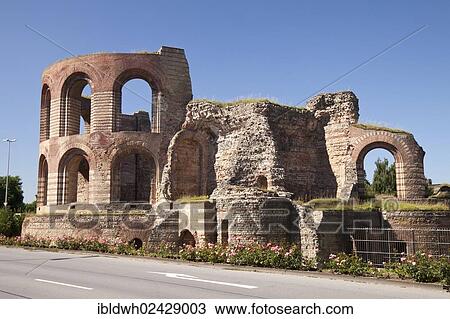 "Imperial Baths, Trier, Rhineland-Palatinate, Germany, Europe, PublicGround, Europe" View Large Photo Image Stock Image - "Imperial Baths, Trier, Rhineland-Palatinate, Germany, Europe, PublicGround, Europe". Fotosearch