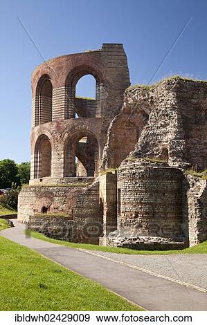 "Imperial Baths, Trier, Rhineland-Palatinate, Germany, Europe, PublicGround, Europe" View Large Photo Image Stock Photo - "Imperial Baths, Trier, Rhineland-Palatinate, Germany, Europe, PublicGround, Europe". Fotosearch