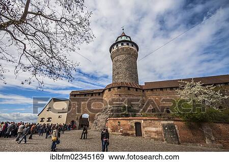 Stock Photo - "Imperial Castle, Nuremberg, Middle Franconia, Bavaria, Germany, Europe". Fotosearch