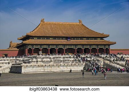 Stock Photo - "Imperial Palace, Forbidden City, Beijing, China, Asia". Fotosearch