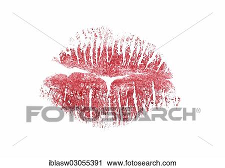 "Imprint of a kiss, kissing lips" View Large Photo Image Stock Image - "Imprint of a kiss, kissing lips". Fotosearch