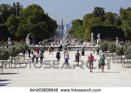 "In Jardin des Tuileries or Tuileries Garden, Paris, Ile-de-France, France, Europe" View Large Photo Image Stock Photo - "In Jardin des Tuileries or Tuileries Garden, Paris, Ile-de-France, France, Europe". Fotosearch