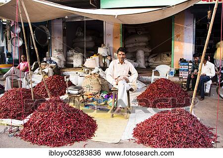 Stock Photograph - "In the streets of Bundi, Rajasthan, India, Asia". Fotosearch